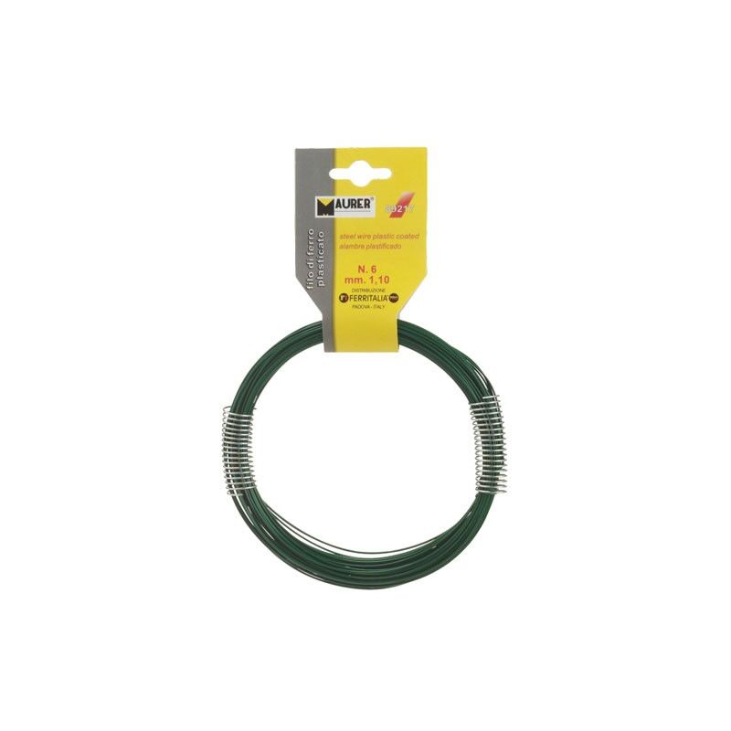 

Alambre plastificado nº 6 / 1,1 mm. 20 metros (autoservicio)