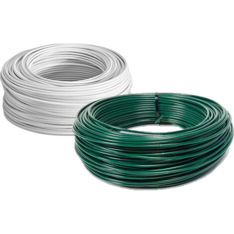 Alambre plastificado verde - 100 m - Ø 1,7 mm