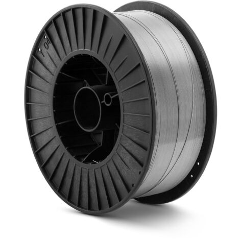 Alambre Tubular Hilo con Núcleo Fundente sin Gas 15kg Ø1mm FCAW Acero al carbono - Negro, Azul, Plateado