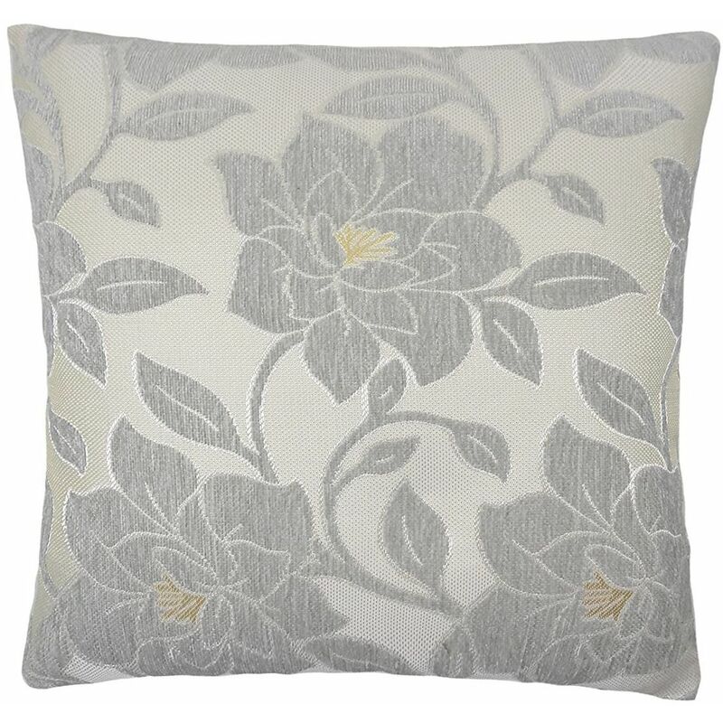 Peony 18' Teal Cushion Cover Floral Cushion Cover - Alan Symonds