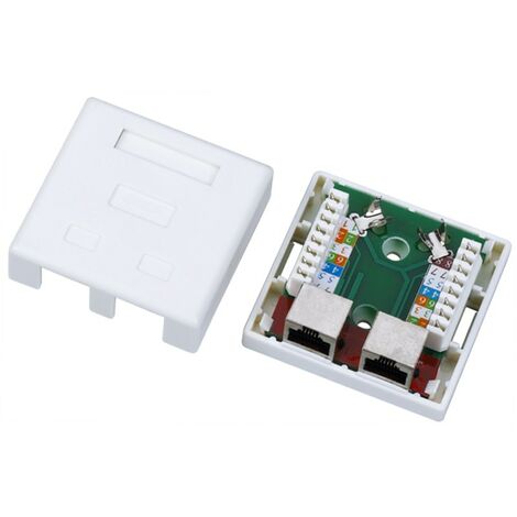 Alantec GN004 connecteur de fil RJ45 Blanc
