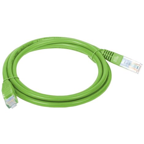 Alantec KKU5ZIE0.5 câble réseau Vert 0,5 m Cat5e U/UTP (UTP)