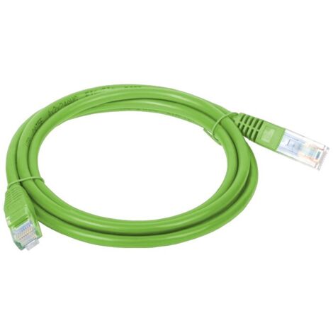 Alantec KKU5ZIE0.5 câble réseau Vert 0,5 m Cat5e U/UTP (UTP)
