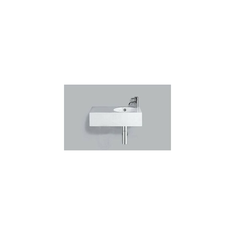 

Lavabo WT.IC600H.R, rectangular W: 600mm H: 160mm D: 325mm, 4240200000, blanco - 4240200000 - Alape