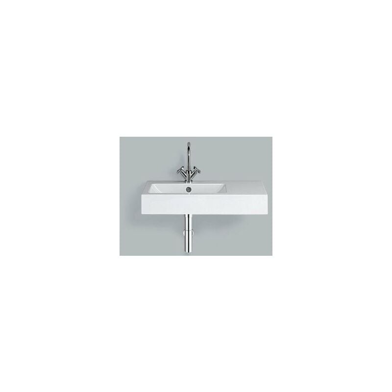 

Lavabo WT.PR800H.L, rectangular W: 800mm H: 143mm D: 405mm, 4205000000, blanco - 4205000000 - Alape