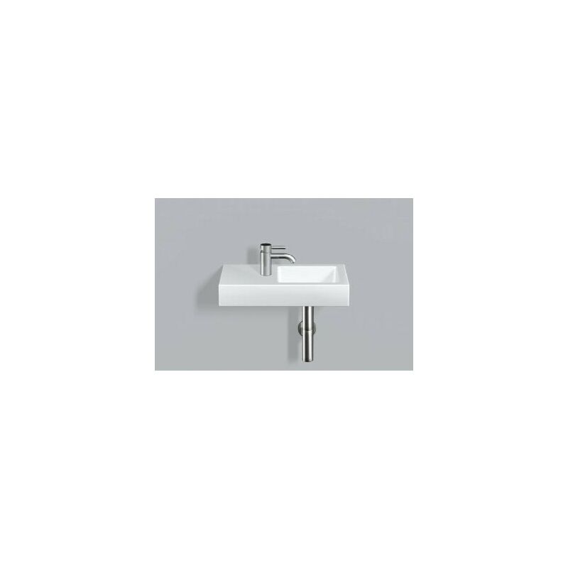 

Lavabo WT.QS525H.R, rectangular W: 525mm H: 94mm D: 325mm, 4280000000, blanco - 4280000000 - Alape