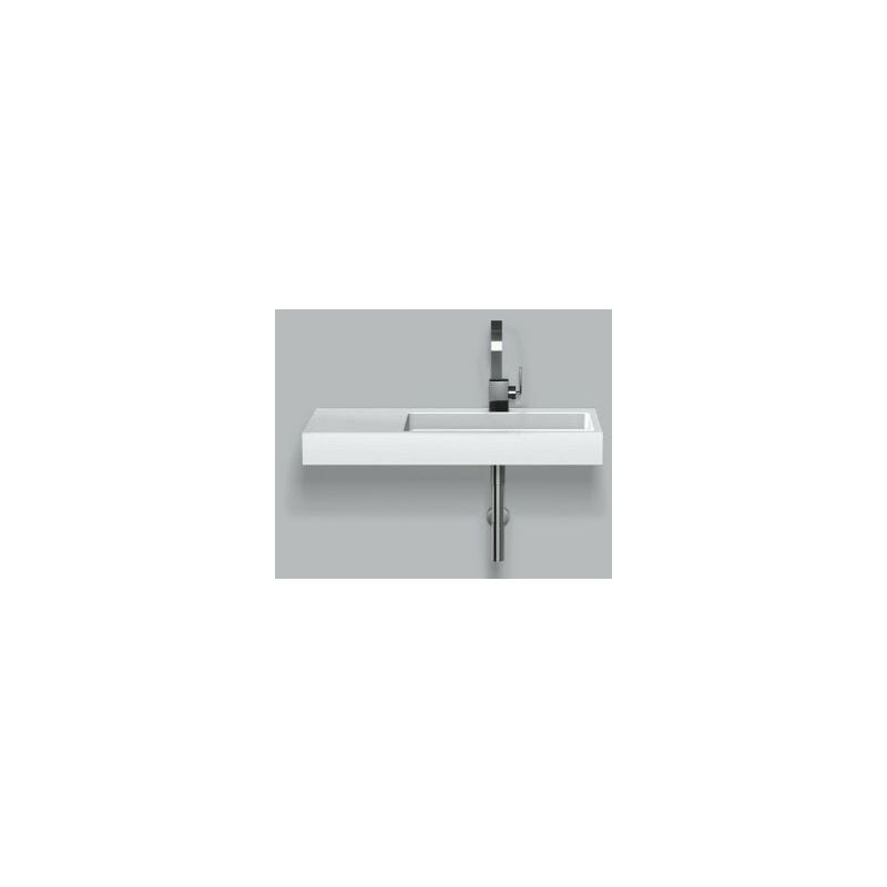 

Lavabo WT.RE1000H.R, rectangular W: 1000mm H: 110mm D: 460mm, 4104000000,blanco - 4104000000 - Alape