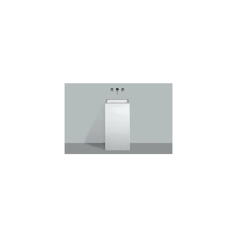 

Lavabo WT.RX450QS, cuadrado W: 455mm H: 900mm D: 507mm, 4804000000, blanco - 4804000000 - Alape