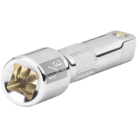 Alargadera cuadro 3/8" - 75 mm
