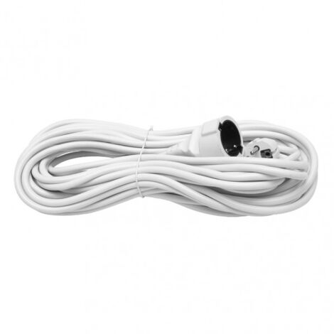 Alargador de enchufe electrico cable 15m 3gx1,5mm  cobre 3500w max