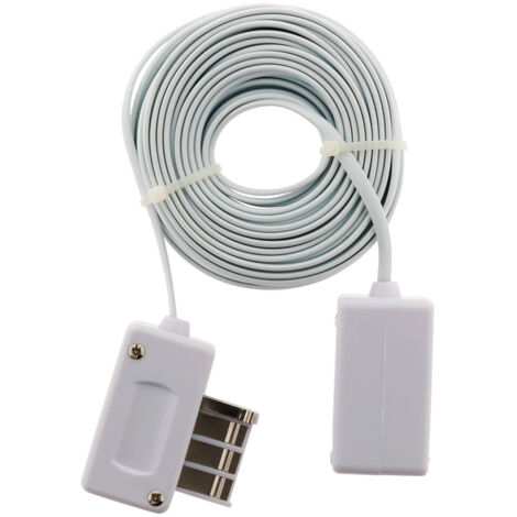 Alargador telefónico macho hembra 8 pines 10m - Zenitech