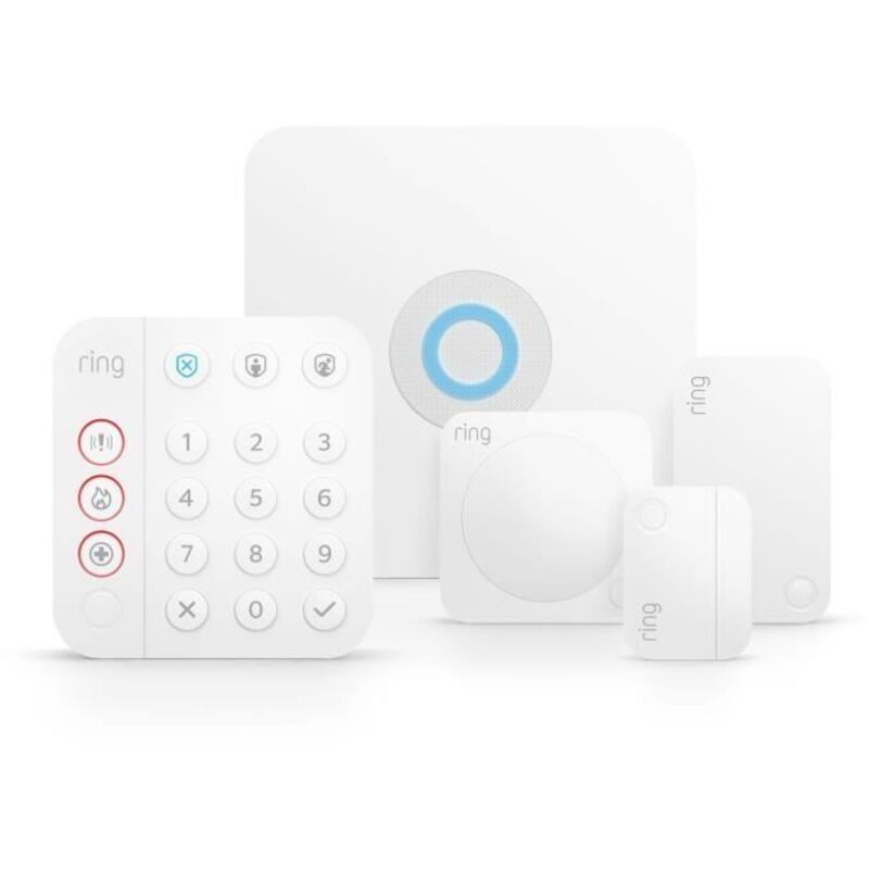 Kit Allarme Ring S 2 Generazione 5 Pezzi