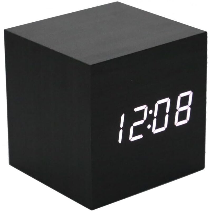 Alarm Clock with Ceiling Projection, 180° Rotating Digital Projector Alarm Clock Digital LED Alarm Clock, Morning Alarm Clock with Dual Alarms, USB