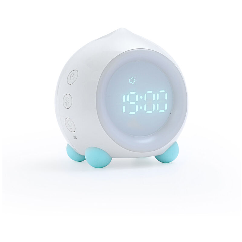 Alarm Smart Alarm Clock Creative Multifunctional Creative Multifunctional Bluetooth Speaker Mini Digital Clock Sleep Night Light Black