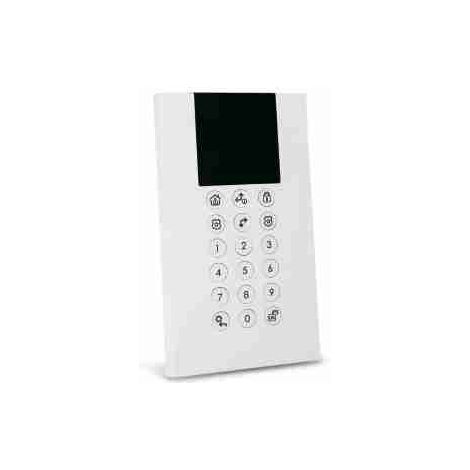 Alarma antirrobo RISCO PANDA RP432KPP200D con teclado blanco