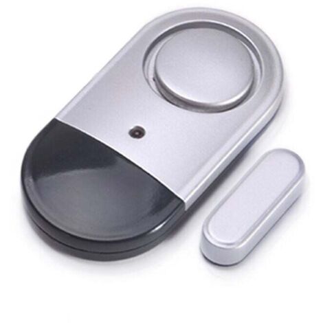 Alarma de puerta y ventana KZQ, sistema de alarma para sucursales, alarma de seguridad con 125 dB, 2 piezas para casa, almacén y oficina