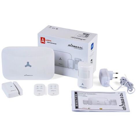 ALARMA GSM+SEN MOV+PUERTA/VENT+2MANDOS
