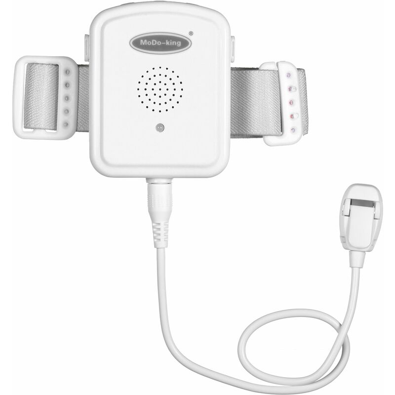 

Alarma para mojar la cama Alarma de enuresis con sonido ligero y vibracion Control de musica de volumen de 3 modos para ninos ninas ninos