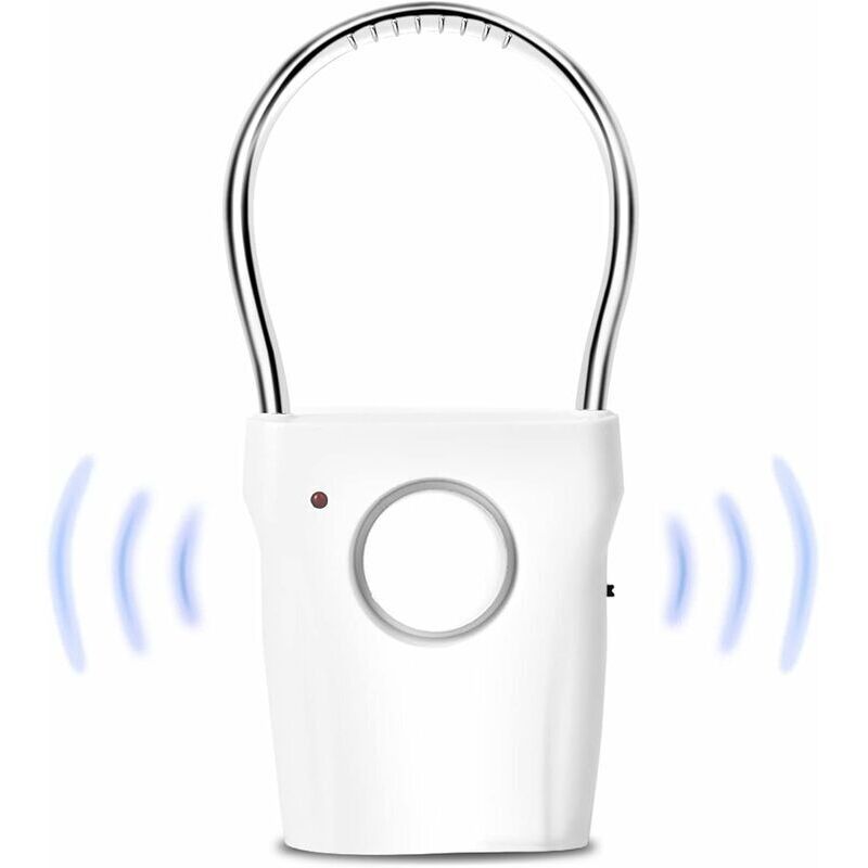 Alarma para puertas y ventanas, sensor de puerta y ventana, alarma de puerta, alarma antirrobo por vibración, alarma inalámbrica para el hogar, 