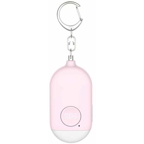 Alarmas personales para mujeres, llavero de seguridad recargable BR-Life con alarma de autodefensa de 130 dB para proteger la seguridad de su familia, niños y ancianos.