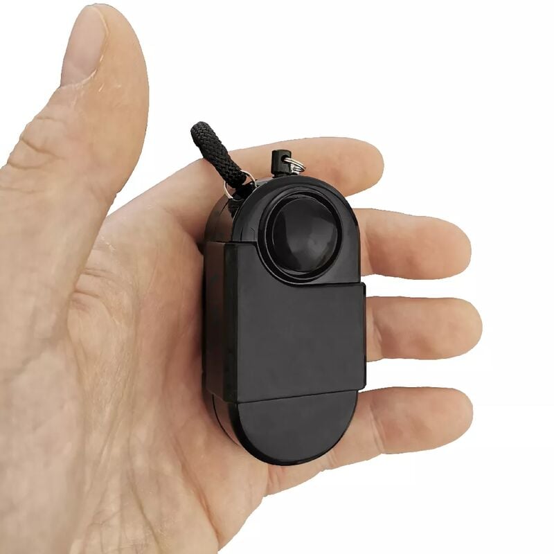 Ultra Secure - Alarme 3-en-1 de voyage - Détecteur de mouvement de chaleur / sos / lampe led