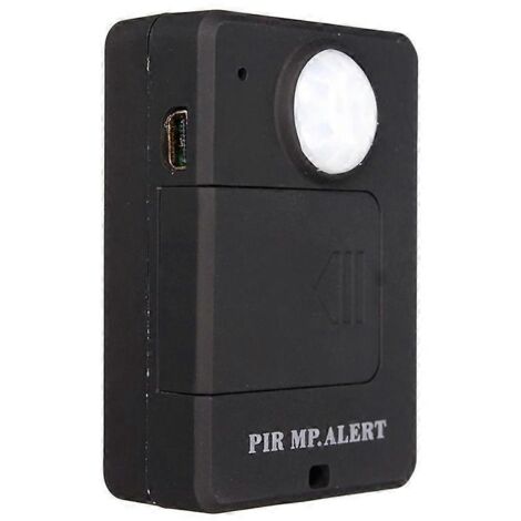 Alarme antivol GSM sans fil infrarouge avec détecteur de mouvement et prise européenne