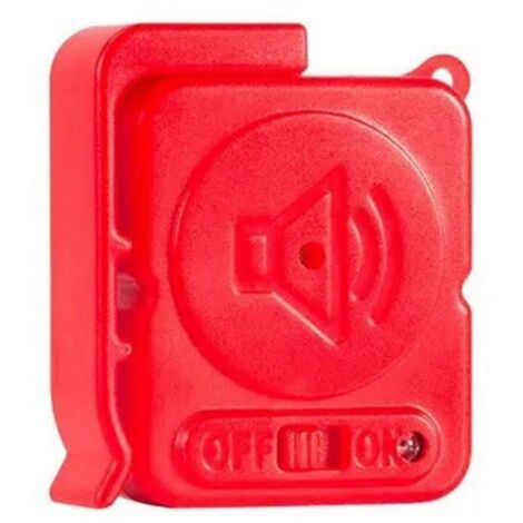 Alarme antivol ultra-mince 120 dB rouge