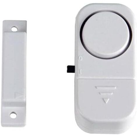 Alarme avec Capteur Magnétique pour porte fenêtre maison bureau antivol sans fil
