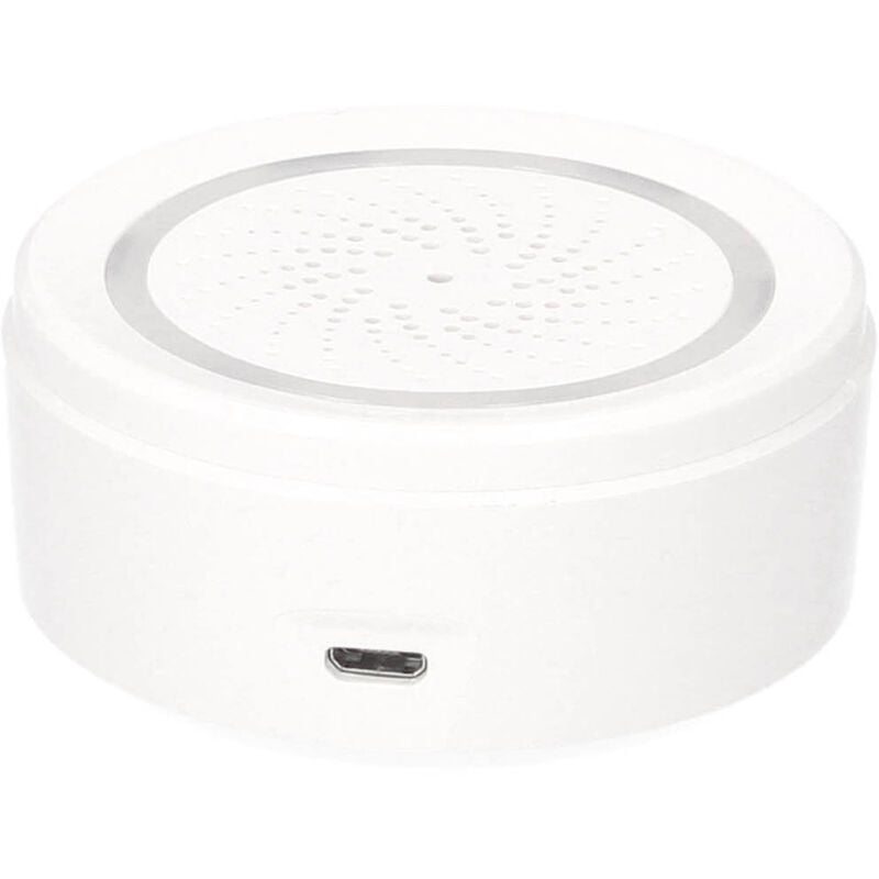 GSC - Alarme avec sirène et contrôle de la température et de l'humidité via Wi-Fi