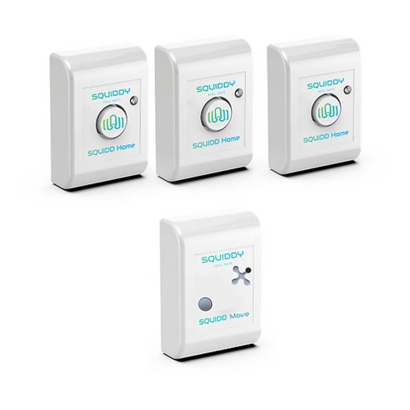 Alarme connectée 3 en 1 Pack Camping-Car Squiddy