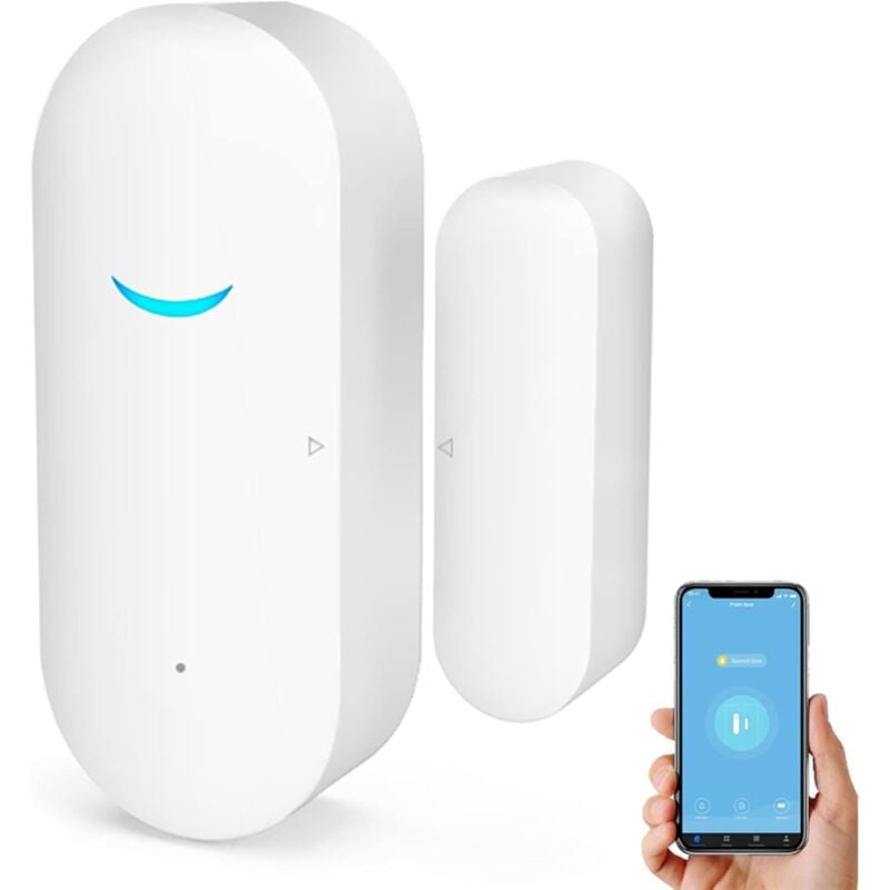 Coocheer - Alarme d'anneau, système de sécurité sans fil pour la maison, 2,4 g, WiFi gsm, écran intelligent et tactile, notification vocale, kit de