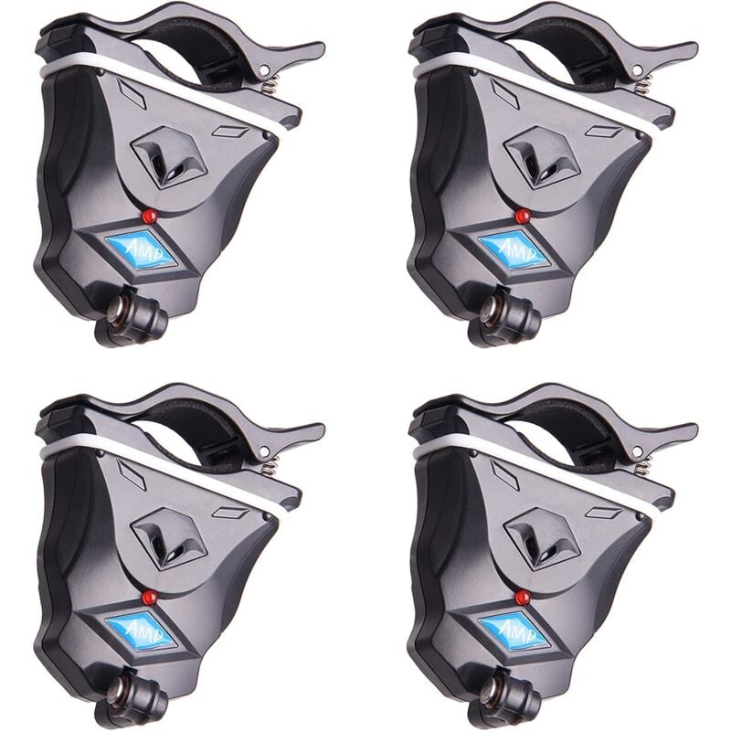 Alarme de Morsure de Canne à pêche, indicateur électronique Sensible de Morsure de Poisson avec LED, avertisseur sonore sur l'équipement de pêche à