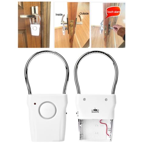 Alarme de Porte 120dB avec Détecteur de Contact - Sécurité Maison et Protection Fenêtre Antivol