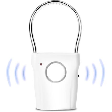 Alarme de Porte et Fenêtre, Alarme Antivol Alarme sans Fil Anti-Intrusion pour Poignée de Porte, Fenêtre, Sécurité Maison Contre Cambriolage, 120dB
