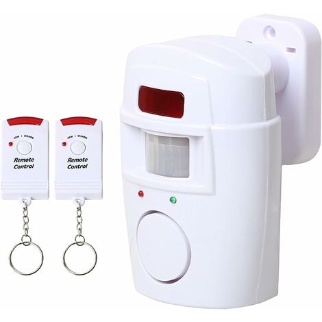 Alarme et Télécommandes à Piles pour Détection de Mouvement pour Abris de Jardin et Caravanes，GU.B/bon