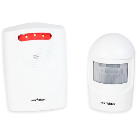 Alarme FISHTEC Détecteur de Présence - Carillon - 90 dB