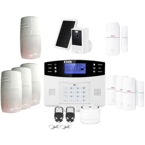 Alarme grande maison sans fil gsm avec caméra lifebox evolution animal kit connecté 8