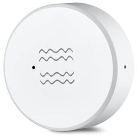 Alarme intelligente à détecteur de vibrations, surveillance en temps réel, alarme de détection de vibrations de porte/fenêtre pour la sécurité de votre domicile, compatible avec Home Assistant et Zigb