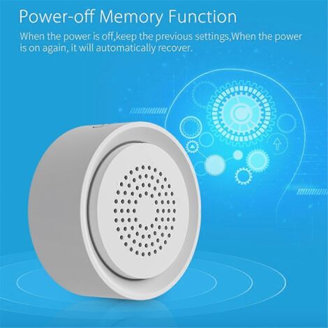 Alarme intelligente Tuya avec capteur d'alarme Wi-Fi compatible Alexa Home ---