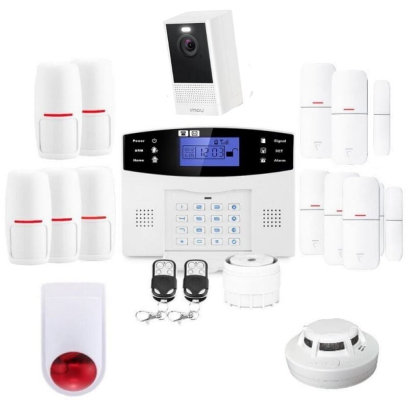 Alarme maison connectée lifebox evolution secure kit connecté 11