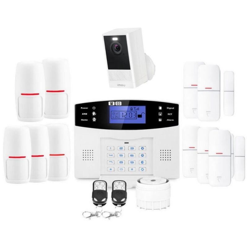 Lifebox - Alarme maison connectée sans fil gsm evolution kit connecté 5