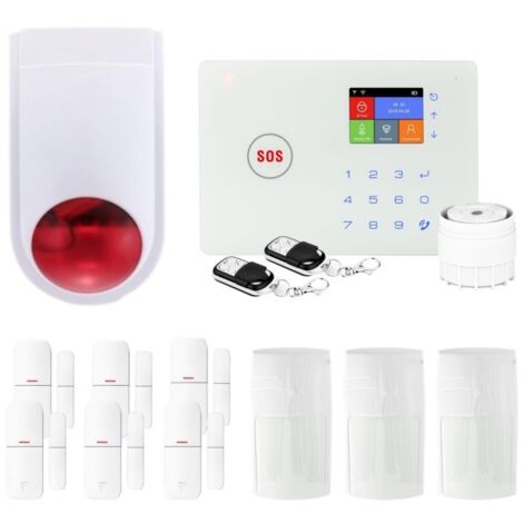 Alarme maison connectée 4G sans fil wifi et gsm amazone - lifebox - kit animal 6