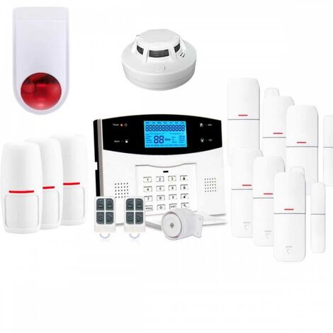 Alarme maison connectée sans fil WIFI Box internet et GSM Belmon Smart Life- Lifebox - KIT6