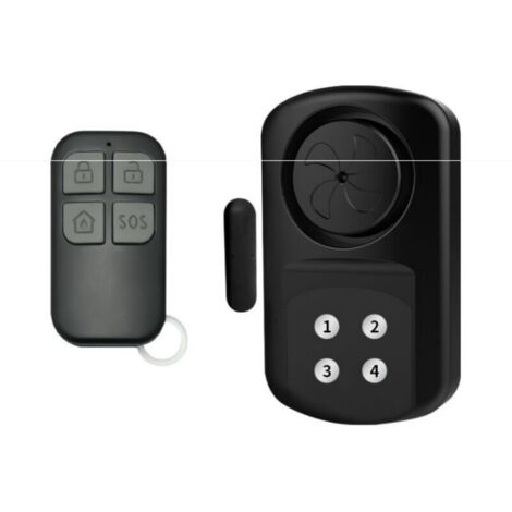 Alarme Maison Sans Fil Anti-Intrusion Systeme de Securite - Waterproof 4 modes 140 dB