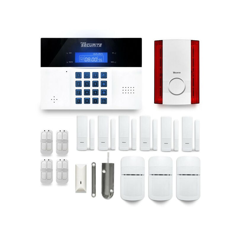 Tikescurit - Alarme Maison Sans Fil DNB37 Compatible Box int