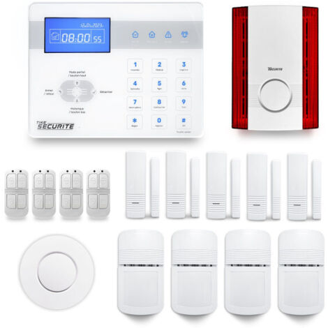 Alarme maison sans fil ICE-Bi26 Compatible Box internet