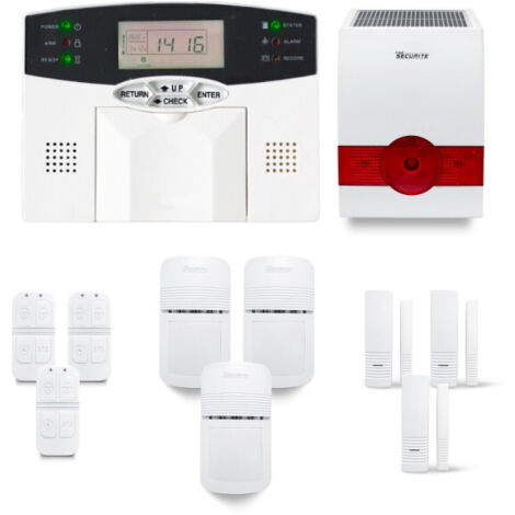 Alarme maison sans fil MN17 Compatible Box internet