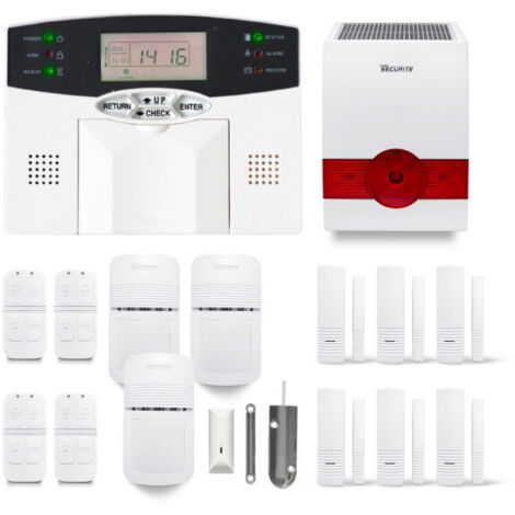 Alarme maison sans fil MN47 Compatible Box internet