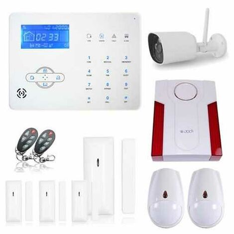 Alarme maison sans fil revolution avec caméra wifi