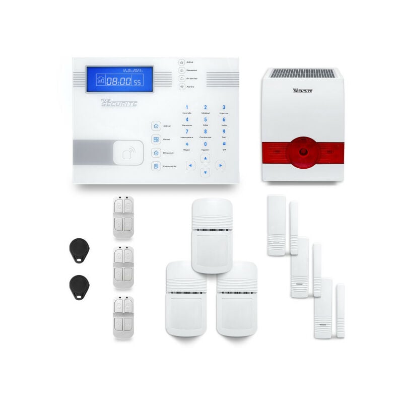 Alarme maison sans fil SHBi17 gsm/ip